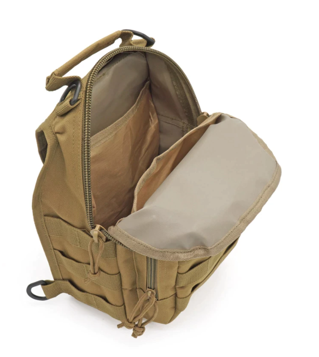 Sac à dos Militaire Ventral kaki 20L