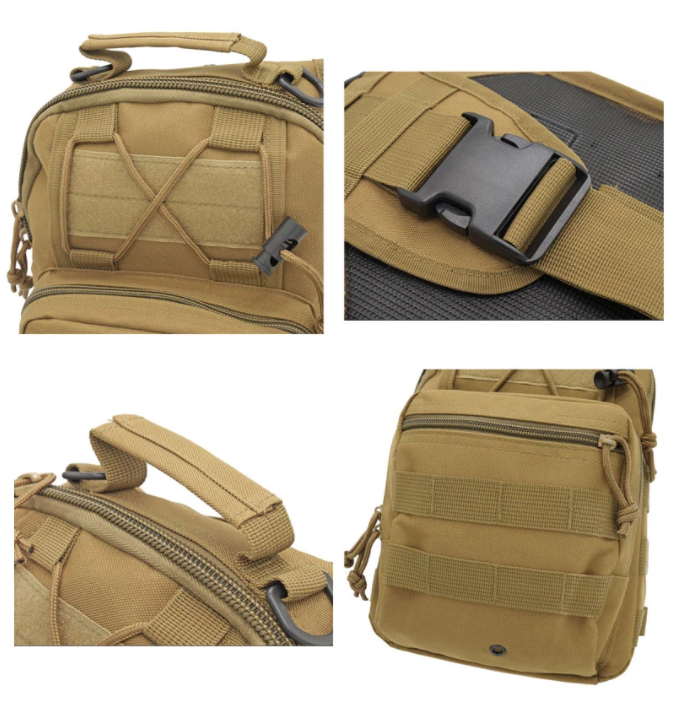 Sac à dos Militaire Ventral kaki 20L