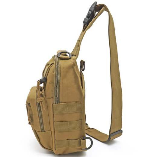 Sac à Dos Militaire Ventral Kaki 20L – Nylon | Pour Randonnée, EDC et outdoor – vue 3
