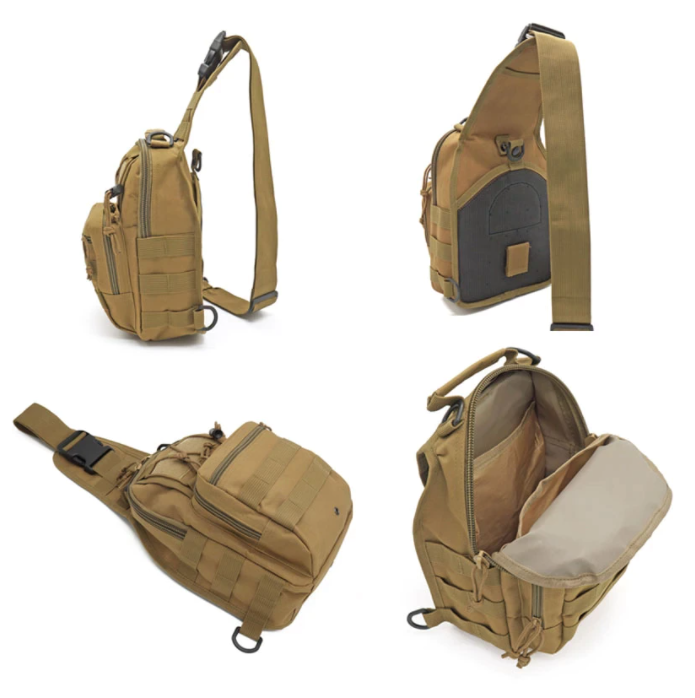 Sac à dos Militaire Ventral kaki 20L